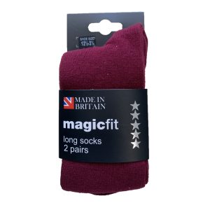 St Michael's – Long Maroon Socks 2pp