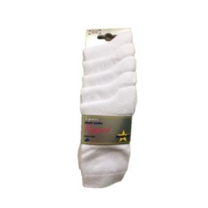 St Michael's – Short White Socks 5pp