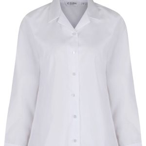 St Michael's – Long Sleeved White Blouses (Twin Pack)